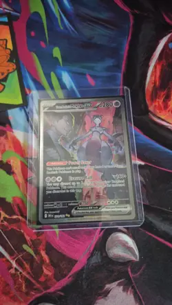 Team Rocket's Mewtwo ex SV10 Destined Rivals 231/182 SIR Full Art Holo 280 - Image 5
