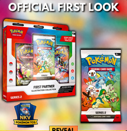 ✅USE CODE - $50 OFF ✅ CASE PREORDER Pokemon First Partner Illustration Series 2 - Image 1