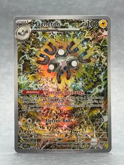 Pokemon - 159 Magneton SV Scarlet & Violet Black Star Promo Holo NM TCG - Image 1