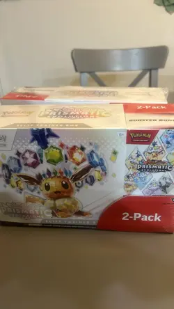 Pokemon TCG Prismatic Evolutions ETB Booster Bundle Costco Sealed - Image 2