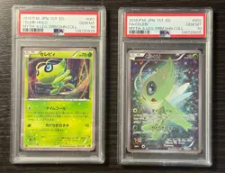 Pokemon Celebi Holo/FA CP5 001 002 1st edition Sequential Japanese PSA 10 - Image 1