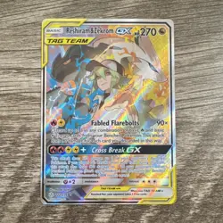 The Pokemon Company Reshiram & Zekrom GX Full Art 222/236 Sm-Cosmic Eclipse Hol… - Image 1