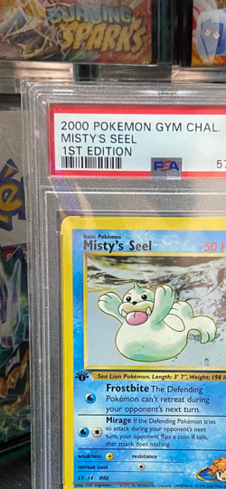 Pokemon Gym challenge 1st edition Misty’s Seel PSA 10 - Image 2