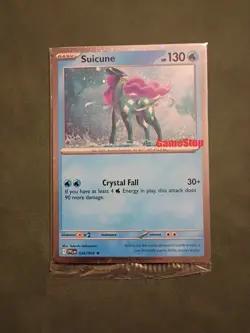 Suicune - Phantasmal Flames 026/094 Sealed Gamestop Promo Pokemon Cosmos Holo - Image 1