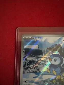 Pokemon TCG - Piplup 98/94 - Phantasmal Flames Illustration Rare - NM - Image 3