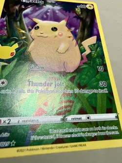 Pikachu MP 005/025 - Holo Rare Celebrations 25th Anniversary - Pokemon (H) - Image 3