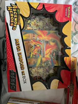 x8 Pokemon TCG Ascended Heroes Mega Emboar ex Box – Sealed - Image 2