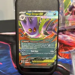 Pokemon Mega Charizard X EX 013/094 Mega Gengar EX 056/094 Holo PFL Lot - Image 3
