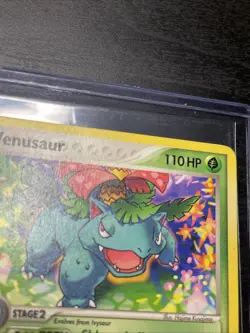 Venusaur 28/100 Rare Crystal Guardians Pokemon Card - Image 3