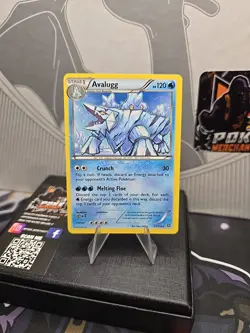 Pokemon TCG Avalugg Steam Siege 37/114 Regular Rare - Image 1