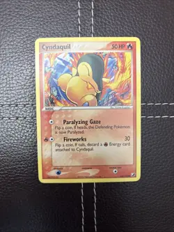 Pokemon TCG - Cyndaquil - 54/115 - EX Unseen Forces - MP Common (2005) - Image 1