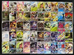 100 AR s12a sv3 sv5k sv6 sv6a sv7 Lot Set Pokemon Japanese Trading Card B783 - Image 3
