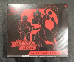 Pokemon Scarlet and Violet: Destined Rivals Elite Trainer Box ETB Sealed - Image 1