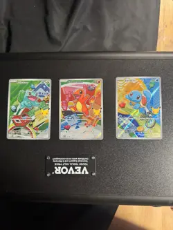 Pokemon First Partner Illustration Collection Series 1 Kanto GEN 1 Starters NM - Image 1