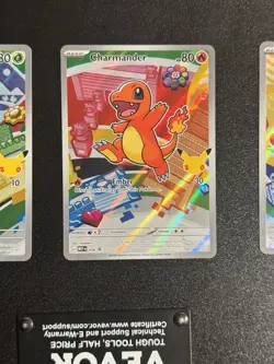 Pokemon First Partner Illustration Collection Series 1 Kanto GEN 1 Starters NM - Image 3