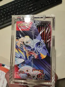 Pokemon TCG Destined Rivals Booster Box (Factory Sealed) English W/acrylic - Image 5