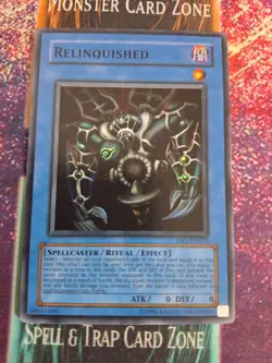 Yu-Gi-Oh! TCG Relinquished DB1-EN015 Super Rare Unlimited LP - Image 1