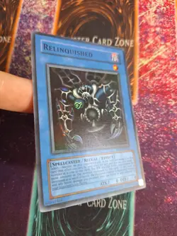 Yu-Gi-Oh! TCG Relinquished DB1-EN015 Super Rare Unlimited LP - Image 2