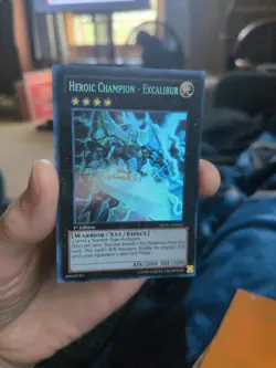 Heroic Champion - Excalibur (Ghost Rare) REDU-EN041 1st Edition Yu-Gi-Oh - Image 1