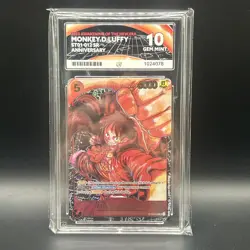 Monkey.D.Luffy ST01-012 Awakening of the New Era One Piece TCG ACE 10 - Image 1