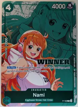 OPTCG [P-102] [Nami] [Winner Promo] - Image 1