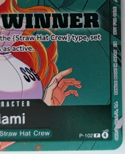 OPTCG [P-102] [Nami] [Winner Promo] - Image 5