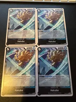 OP05-087 Hakuba Awakening The New Era One Piece CCG x4 Playset ENG - Image 1