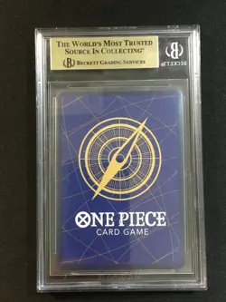 MANGA ALT ART SILVERS RAYLEIGH One Piece OP08 Two Legends Japanese #118 BGS 10 - Image 2
