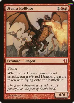 Utvara Hellkite [RTR - 110] - HP [Foil] TCG MTG - Image 1