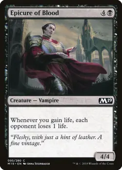 Epicure of Blood #95 > MTG > M19 > REGULAR > Lightly Playеd - Image 1