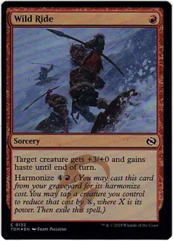 MTG Tarkir Dragonstorm Wild Ride Foil (Common) - Image 2