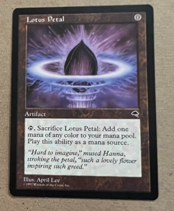 Lotus Petal - Tempest - MTG - Magic the Gathering - Image 1