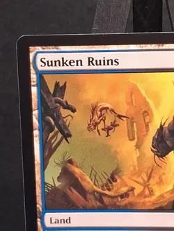 Sunken Ruins Shadowmoor MTG Magic Rare LP Lightly Played Dual Land Commander - Image 5