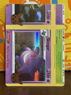 Pokemon Card Gengar Error Miscut NFC - One Of A Kind - Image 1