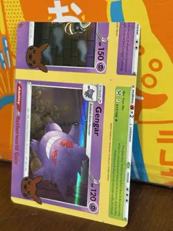 Pokemon Card Gengar Error Miscut NFC - One Of A Kind - Image 3