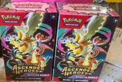Pokemon Mega Evolution~ Ascended Heroes~ Booster Bundle**Lot of 2 – 6 Packs Each - Image 1