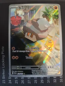Nacli 220/193 Illustration Rare Paldea Evolved Pokemon Near Mint - Image 1