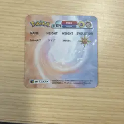 2006 Artbox Pokemon Advanced Action Flipz AF 54 Solrock - Pokemon Collectible - Image 2