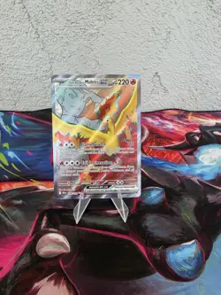 Pokemon TCG Team Rockets Moltres EX Destined Rivals 208/182 - Image 1