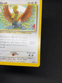 Ho-oh 18/64 Non Holo Rare 1st Edition Neo Revelation 2001 Pokemon TCG LP-MP - Image 5