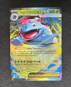 Mega Venusaur ex 003/132 - Mega Evolutions - Pokemon TCG - Double Rare - Image 3