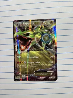 Rayquaza EX XY73 XY Promos Black Star Holo Pokemon Card - Image 1