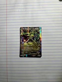 Rayquaza EX XY73 XY Promos Black Star Holo Pokemon Card - Image 2