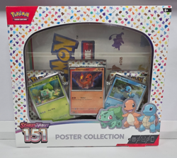 Pokemon 151 Poster Collection Box Brand New & Factory Sealed MEW Pokemon TCG -NM - Image 1