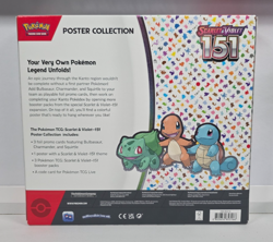 Pokemon 151 Poster Collection Box Brand New & Factory Sealed MEW Pokemon TCG -NM - Image 2
