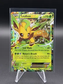 Pokemon TCG: Leafeon EX 10/83 XY Generations Holo - Image 1