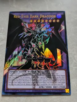 YUGIOH- Red-Eyes Dark Dragoon - RA05-EN141 - Ultra Rare - 1st Ed. (OVERFRAME) - Image 2