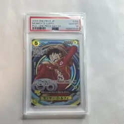 Monkey D. Luffy Foil 109 ONE PIECE DAY'24 One Piece CCG PSA 10 2024 - Image 1