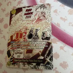 Gum-Gum Fire-Fist Pistol Red Hawk (Alt Art) OP11-114 English - One Piece - NM - Image 3