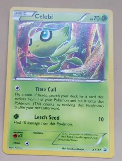 POKEMON PROMO CARD - XY BLACKSTAR PROMO - CELEBI XY187 (HOLO) NM - Image 1